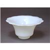 Image 1 : Old Chinese Export White Peking Glass Bowl #1258994