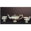 Image 1 : Tea set hand chased. #1259244