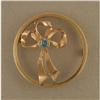 Image 1 : Rose gold zircon pin #1271557