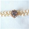 Image 1 : ANTIQUE HEART AMETHYST/14K/SEED PEARL CLASP #1271591