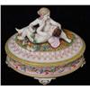 Image 1 :  Bisque Porcelain Lidded Box with Figures of #1271671