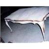 Image 1 : 5301 Antique LXV Style Dining Table Painted #1271714