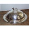 Image 1 : Large Silver Plated Meatdish, with Cover #1272105
