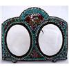 Image 1 : OLD MICROMOSAIC DOUBLE PICTURE FRAME #1272247