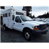 Image 3 : 0A --  2000 FORD F450 SUPER DUTY 4X4 , White , 64137  KM's
