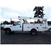 Image 8 : 0C --  2000 FORD F350 XL SUPERDUTY 4X4 GIRAFFE Bucket Truck , White , 158801  KM's