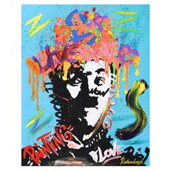 Nastya Rovenskaya- Mixed Media "Charlie's Hat"
