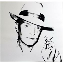 Andy Warhol- Screenprint in colors "Truman Capote, 1984, White"