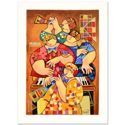 Dorit Levi, "Slow Summer Tune" Limited Edition Serigraph, Numbered and Hand Signed with Certificate 