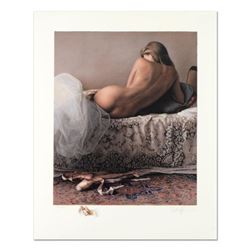 Douglas Hofmann, "Satin Slippers" Limited Edition Lithograph with Remarque, Numbered and Hand Signed