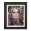 Image 1 : Vincent Cacciotti, "Fixation" Framed Original Oil Painting on Canvas, Hand Signed with Letter of Aut