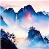 Image 2 : H. Leung, "Valley of Clouds" Framed Limited Edition, Numbered 325/400 and Hand Signed with Letter of