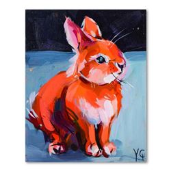 Yasna Godovanic, Original Acrylic Painting on Board, Hand Signed with Letter of Authenticity.