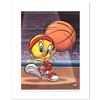 Image 1 : "Roundball Tweety" Limited Edition Giclee from Warner Bros., Numbered with Hologram Seal and Certifi