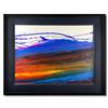 Image 1 : Wyland, "Sunset Watch" Hand Signed Original Painting on Canvas with Letter of Authenticity.