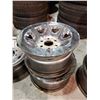 Image 3 : 4 18.5" SILVER SHINY RIMS