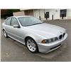 Image 2 : 2002 BMW 525I, 4DRSD, GREY, GAS, MANUAL, VIN#WBADT33472GF41565, 240,813KMS,