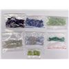 Image 1 : MALACHITE 59CT, PERIDOT 39CT, LAPIS LAZULI 118.50CT, AMETHYST 200CT, PREHNITE 195CT, BLUE LACE