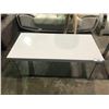 Image 2 : WHITE COFFEE TABLE & SIDE TABLE