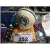 Image 1 : DAN MARINO SIGNED MINI HELMET WITH COA FROM UPPER DECK