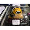 Image 1 : BRETT FAVRE SIGNED WITH COA MINI HELMET