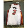 Image 2 : DWAYNE WADE MIAMI HEAT REEBOK BASKETBALL JERSEY SIZE L