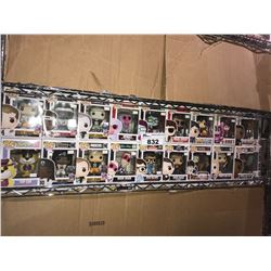 20 NEW IN BOX FUNKO POPS (TOP CAT, PACKERS, RICK & MORTY, JURASSIC WORLD, BEARS, & MORE)