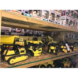 9 ASSORTED TONKA TRUCKS