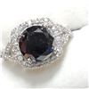 Image 2 : 14K BLACK DIAMOND (3.4CT) & DIAMOND (0.4CT) RING