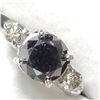 Image 3 : 10K BLACK DIAMOND (2.4CT) & DIAMOND(0.39CT) RING