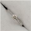 Image 2 : 14K DIAMOND (0.22CT) RING