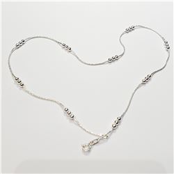 SILVER 16" 4.4G NECKLACE