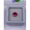 Image 2 : NATURAL RUBY, 1.45CT, 7.00 X 4.20MM, ROUND BRILLIANT CUT, TRANSPARENT RED, FROM MOGOK BURMA
