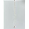 Image 1 : 14K YELLOW GOLD CHAIN 18", WITH 14K YELLOW GOLD PENDANT WITH CUBIC ZIRCONIA