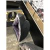 Image 2 : AMETHYST GEODE 15 1/2" TALL 11 1/2" WIDE UNKNOWN WEIGHT