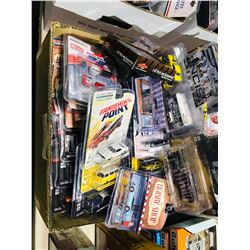 BOX OF ASSORTED NEW IN PACKAGING TOY CARS (GREENLIGHT)
