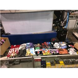 BOX OF ASSORTED SIZES/GENDERS T-SHIRTS NEW WITH TAGS
