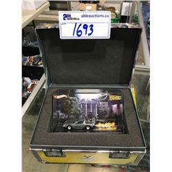 NEW IN BOX HOT WHEELS BACK TO THE FUTURE MODEL DISPLAY CAR