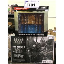 2 NEW IN BOX ITEMS: DUNGEONS & DRAGONS SPELL EFFECTS & BLOOD RAGE GAME NIGHT KIT #1