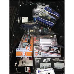 ASSORTED NEW IN PACKAGING TOY CARS, GARAGES (GREENLIGHT) (BIN NOT INCLUDED)