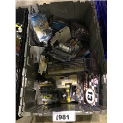 BIN OF GREENLIGHT, M2 & ASSORTED MODEL CARS (BIN NOT INCLUDED)