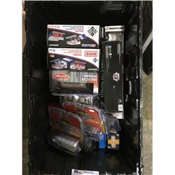 BIN OF GREENLIGHT, M2 & ASSORTED MODEL CARS (BIN NOT INCLUDED)