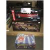 Image 1 : AUTO WORLD 1958 PLYMOUTH FURY, SUN STAR HENRY GASSER CAR, DU PONT SUPERMAN JEFF GORDON MODEL CARS