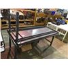 Image 1 : 2 LARGE METAL TABLES