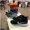 Image 2 : 2 NEW IN BOX SHOE SIZE 9: ASICS & NIKE