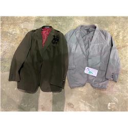 2 MENS BLAZER COATS XTREME COUTURE & INTERNATIONAL CONCEPTS SIZES L+XL