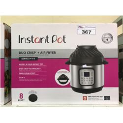 INSTANT POT DUO CRISP + AIR FRYER 8 QUART