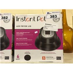 INSTANT POT AIR FRYER LID 6 QUART