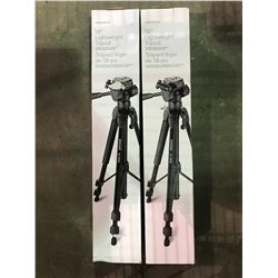 2 INSIGNIA 58" LIGHTWEIGHT TRIPODS