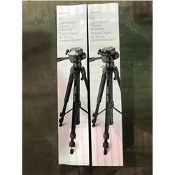 2 INSIGNIA 58" LIGHTWEIGHT TRIPODS